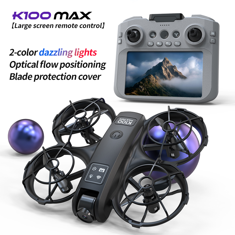 Drone Kit Tricopter - K100 Max Mini RC Drone 4K