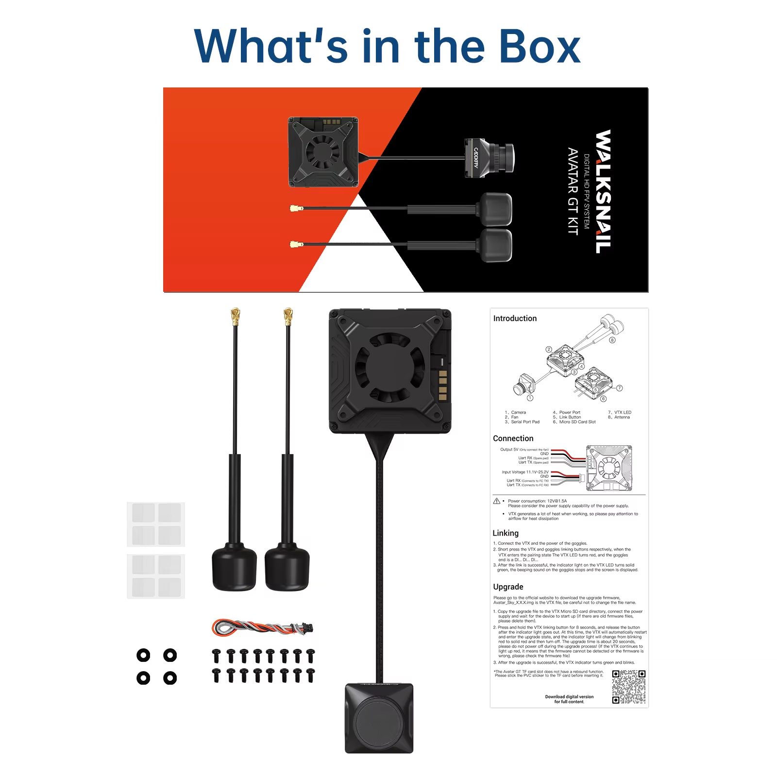 Kit Caddx Walksnail Avatar GT  - Drone Kit Long Range reseña y precio