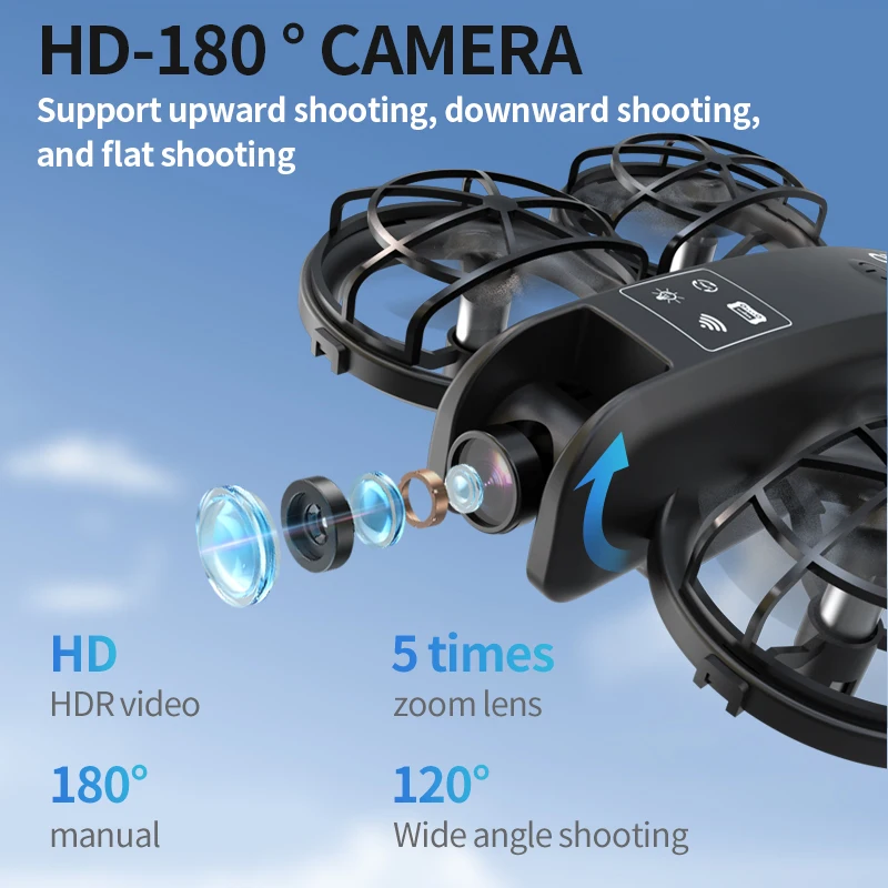 K100 Max Mini RC Drone 4K cáma - Drone Kit Tricopter reseña y precio