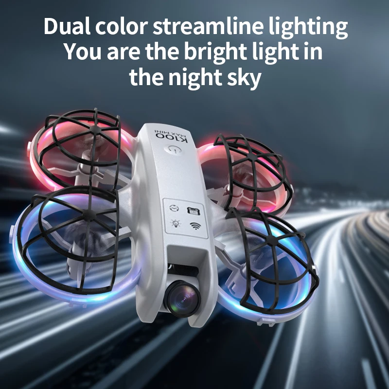 K100 Max Mini RC Drone 4K cáma - Drone Kit Tricopter reseña y precio