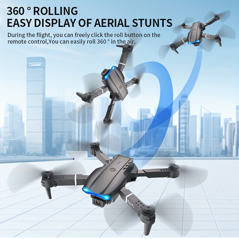 Dron plegable E99 PRO MAX con  - Drone Kit Beginner reseña y precio